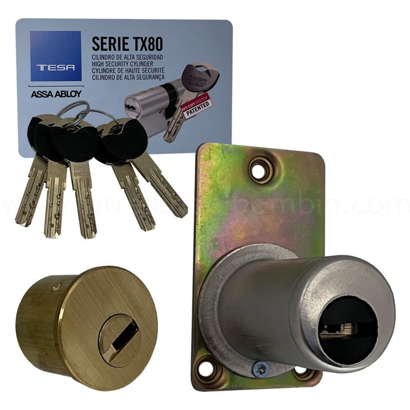 TESA CILINDRO TX80 FIJO PARA TS30
